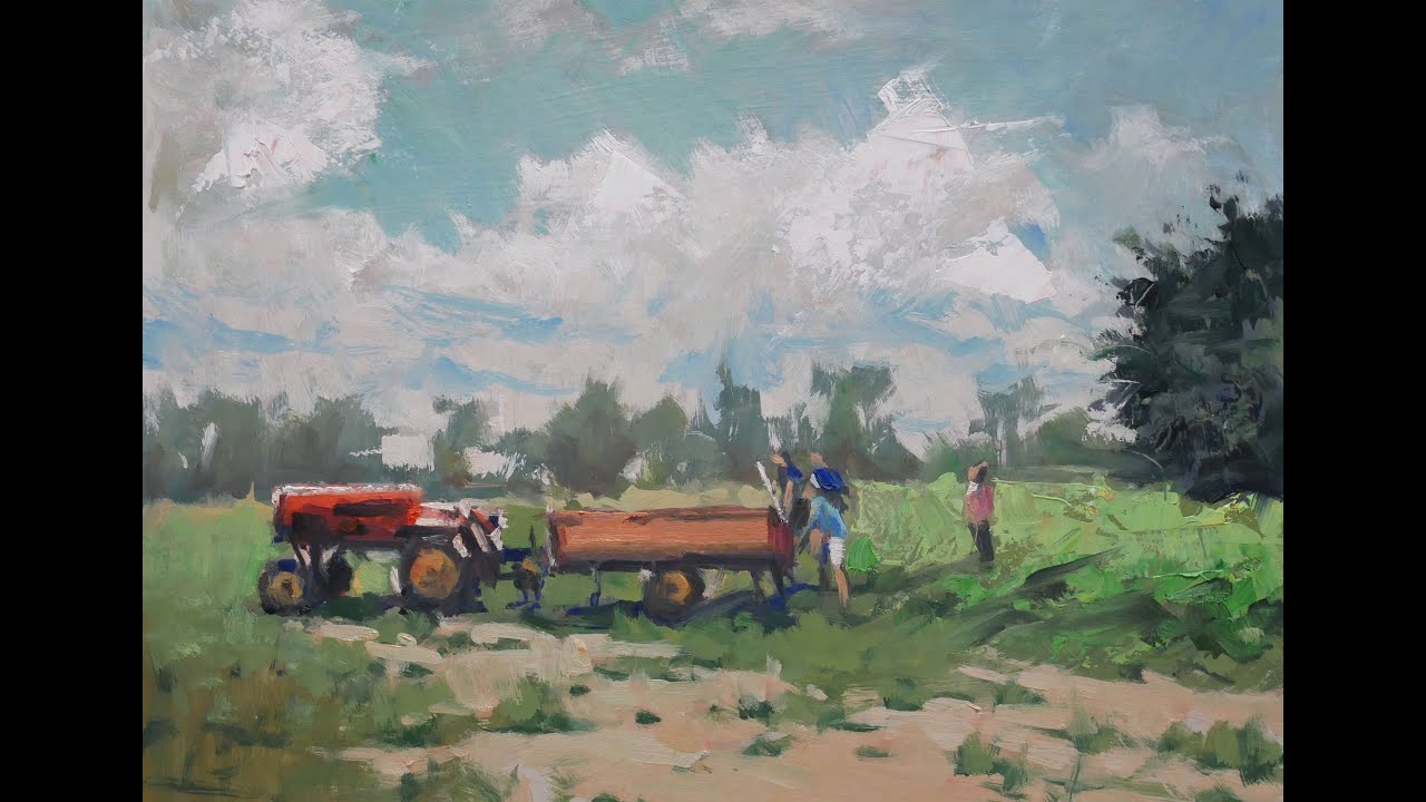 Christian Arnould /démo Oil painting