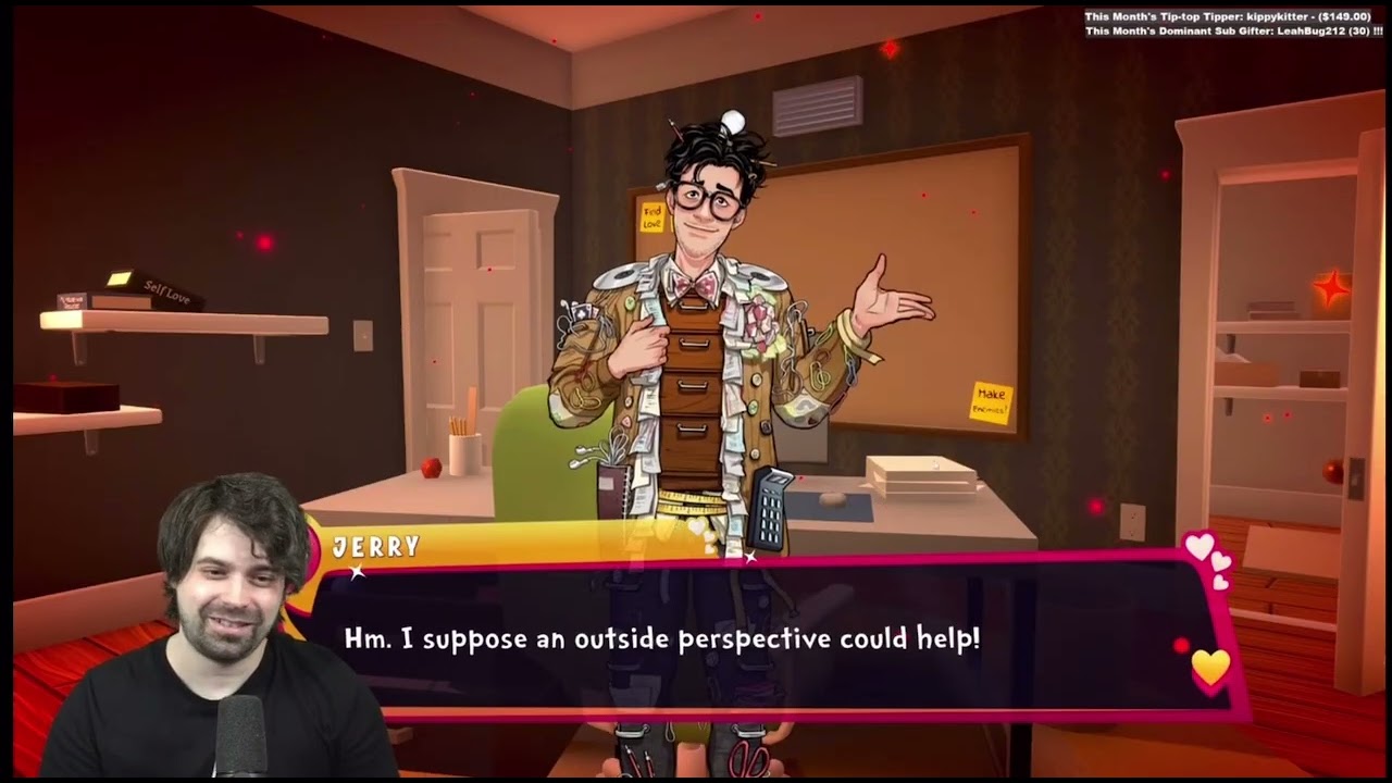 Damien's stream date everything Jerry scenes 