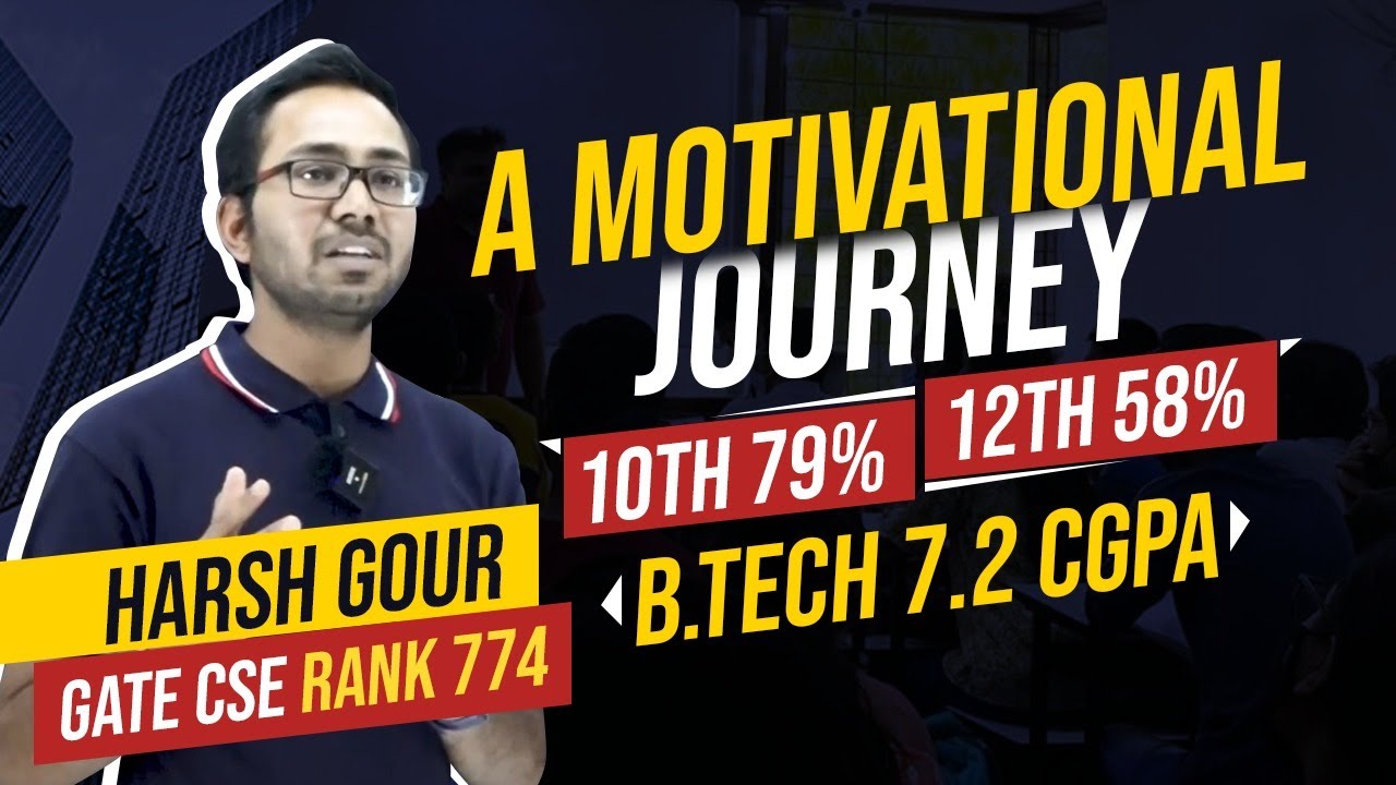Toppers Talk | Journey of Gate Aspirants Harsh Gour Rank 774 | Gate At Zeal #gatemotivation