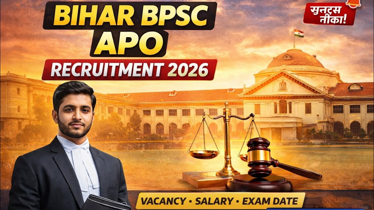 Bihar BPSC APO Recruitment 2026 | Notification, Form, Syllabus, Exam Date | Rojgar Edi Official