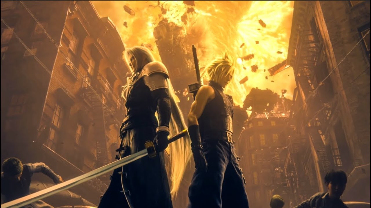Final Fantasy 7 Remake - All Sephiroth Encounters Cutscenes & Ending @1440p QHD | FF7 Remake 2020