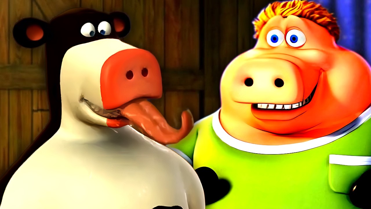 watching Back at the Barnyard is VERY CURSED...