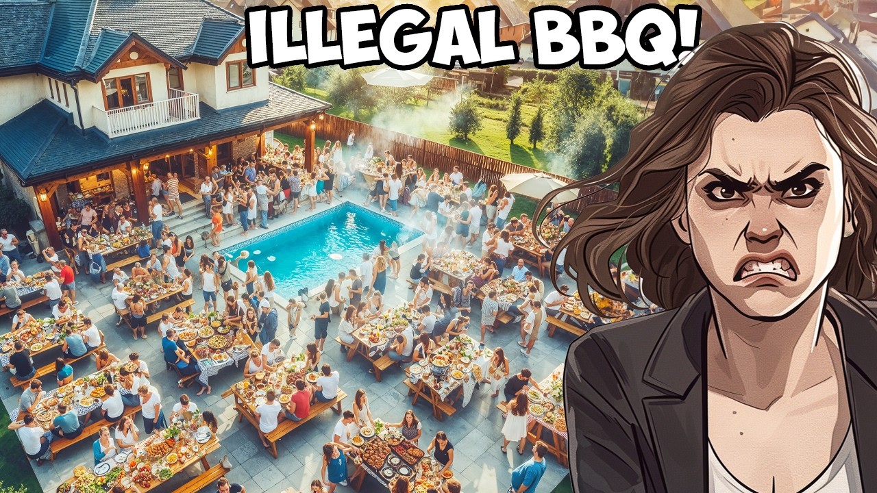 HOA Banned BBQs, So I Hosted A 100 People Barbecue Party! I’m No HOA Member!
