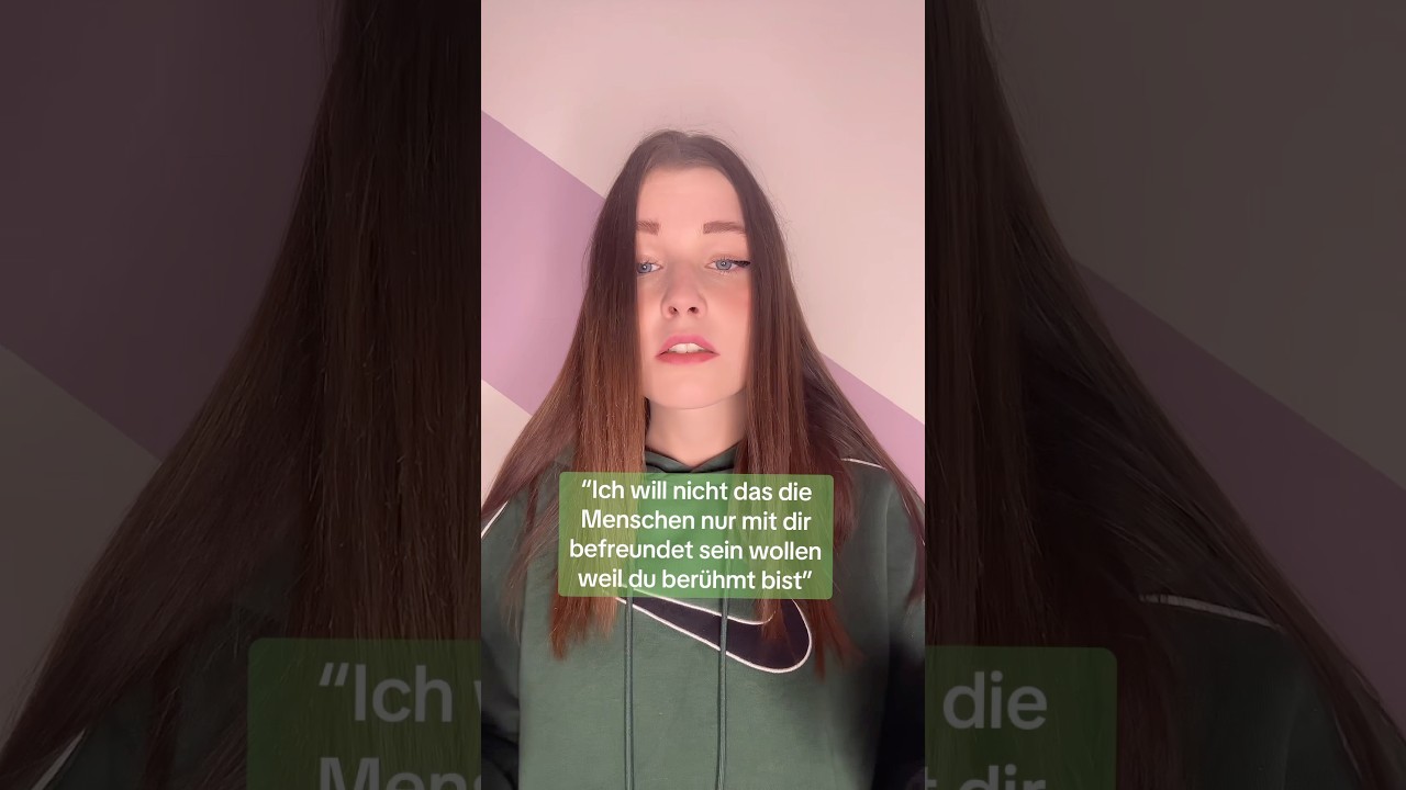 #pov : Du bist eine ber&uuml;hmte S&auml;ngerin und willst ein normales Leben! #shorts #acting