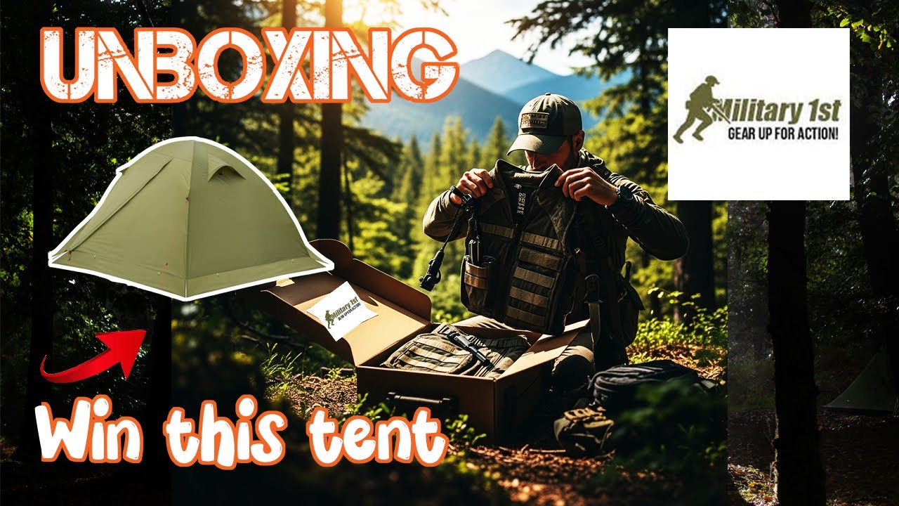 Win your next trekking tent !! Tactical Outdoor Clothing #outdoorgearreview #wildcamping #survival