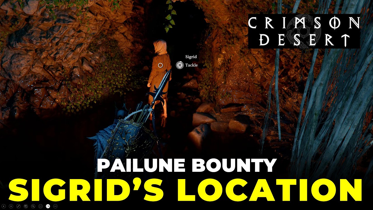 Sigrid Bounty Location | Crimson Desert