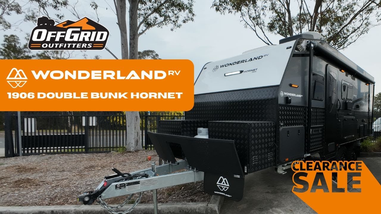 DISPLAY CLEAROUT! 2024 Wonderland RV Hornet 1906 Double Bunk Van