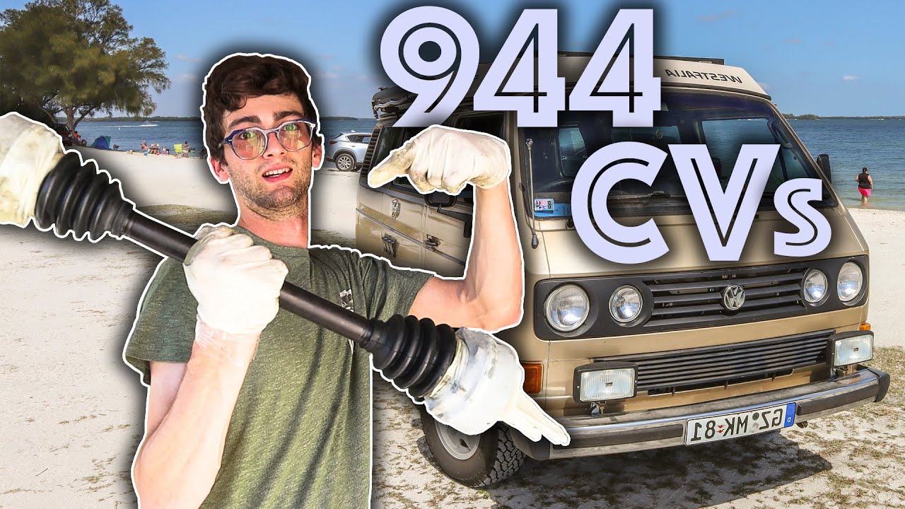 Installing 944 CV Joints On My Vanagon