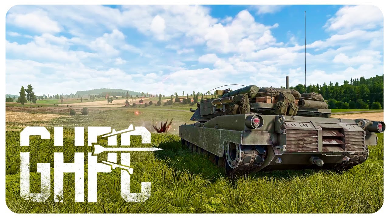 M1 Abrams vs East German Troops - Gunner, HEAT, PC! GHPC (4K)