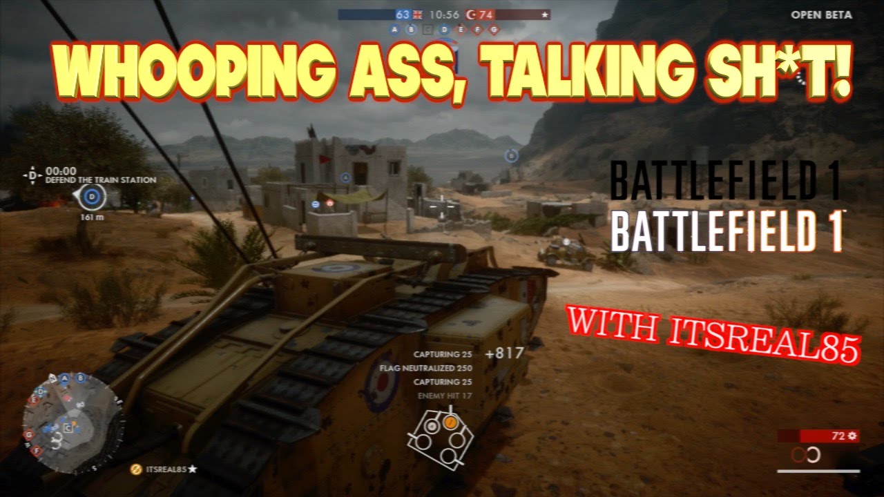 BEAST MODE! ( BATTLEFIELD 1 ) commentary by itsreal85