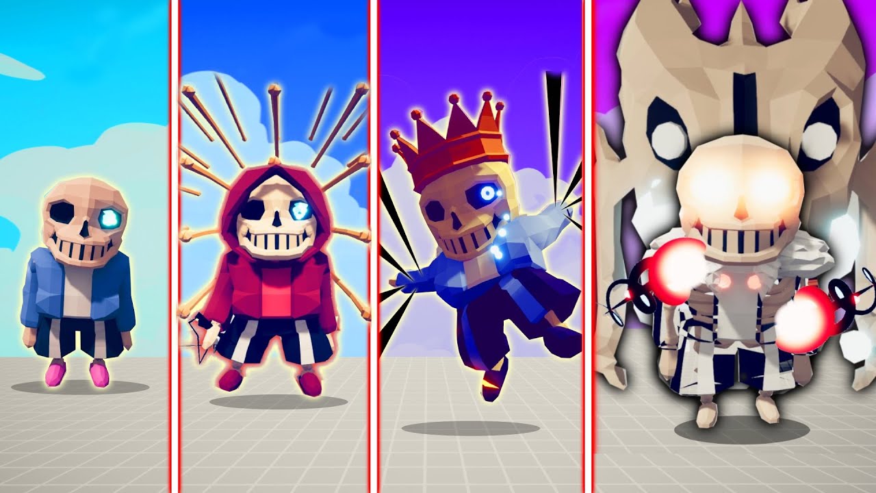 EVOLUTION OF SANS ( ALL FORM ) | TABS - Totally Accurate Battle Simulator