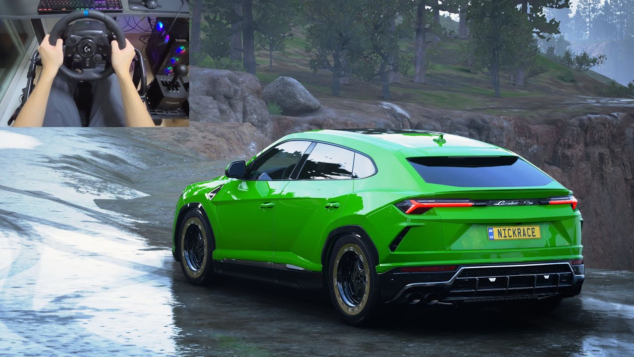 LAMBORGHINI URUS 2019 Forza Horizon5 steering wheel game  Logitech G923