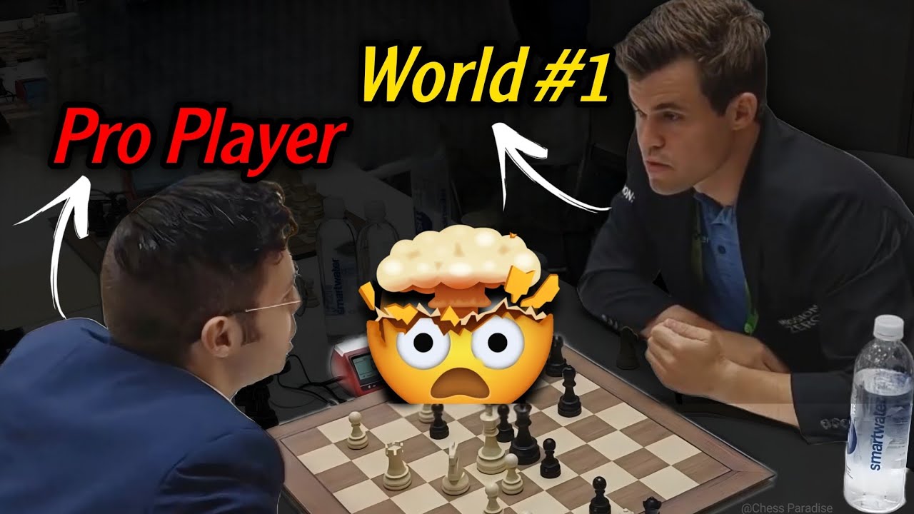 MAGNUS Faces A Pro Player🔥