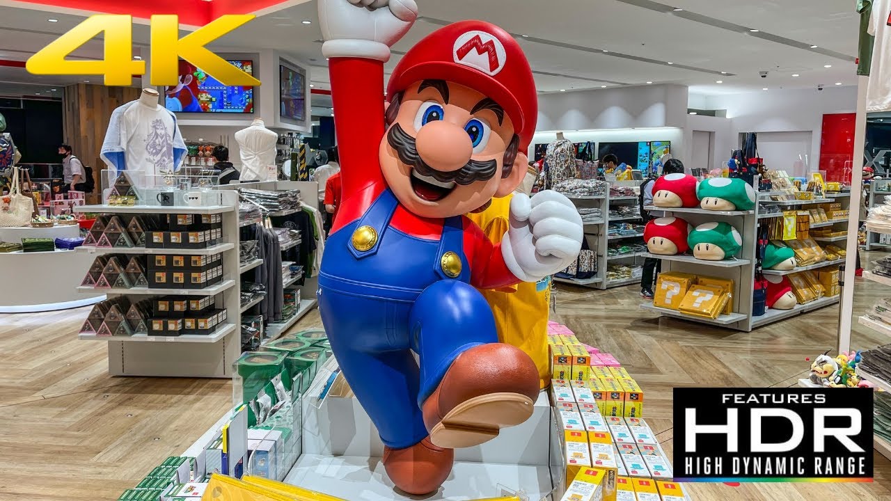 🥸 Let's Visit The NINTENDO Store + Street Walk From Shibuya Crossing 😍