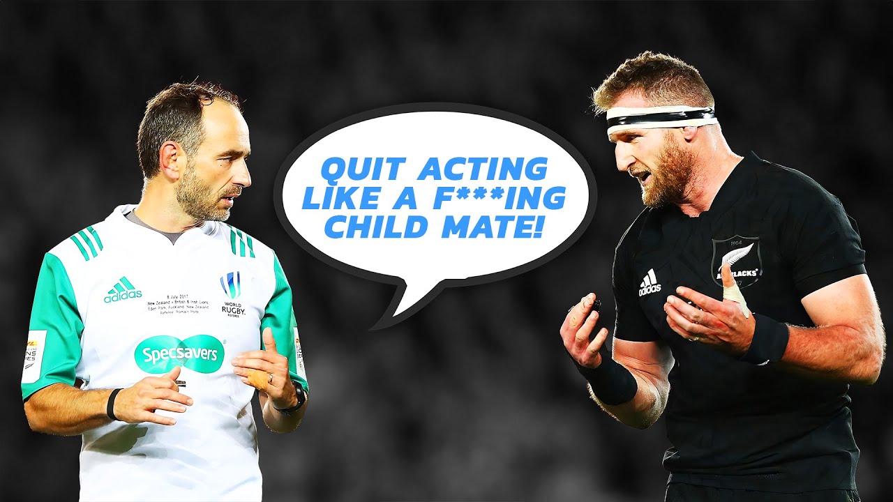 8 Minutes of SAVAGE Referee Moments in Rugby!
