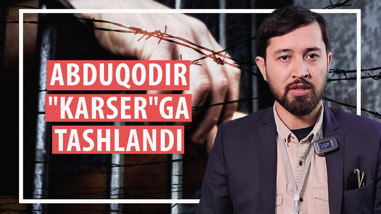 Bloger Abduqodir Mo‘minovga Toshturmada o‘n kunlik 