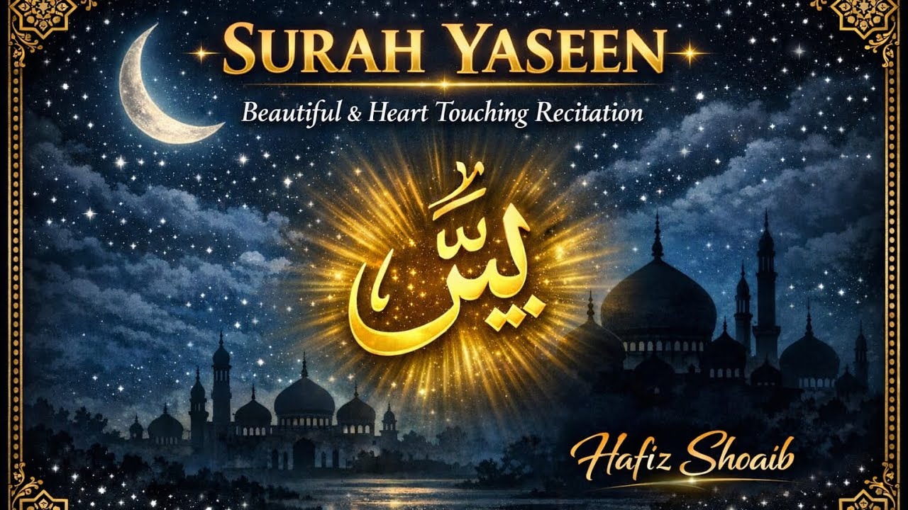 💫 Surah Yaseen Sharif | Soul Touching Voice | Hafiz Shoaib