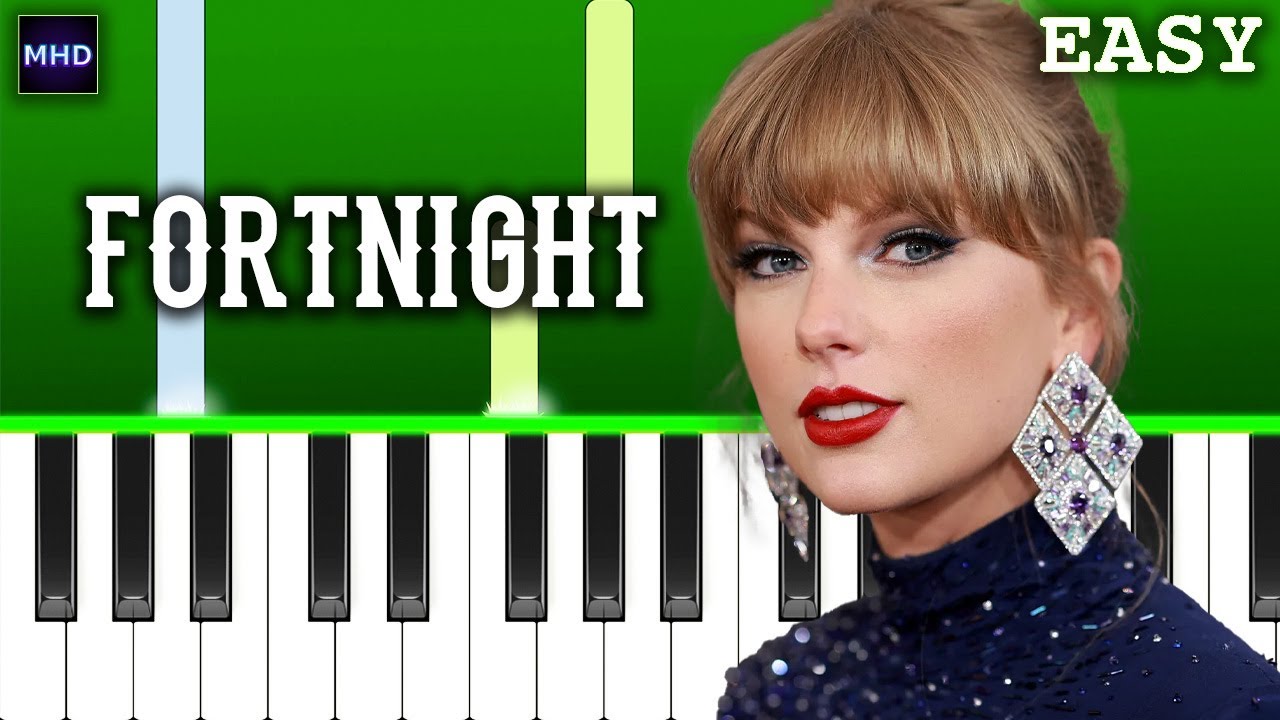 Taylor Swift - Fortnight (feat. Post Malone) - Piano Tutorial
