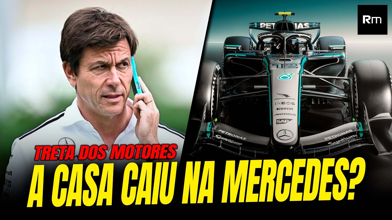 🚨 REVIRAVOLTA NA TRETA DOS MOTORES PODE PREJUDICAR MERCEDES E RED BULL ANTES DA AUSTRÁLIA #f1