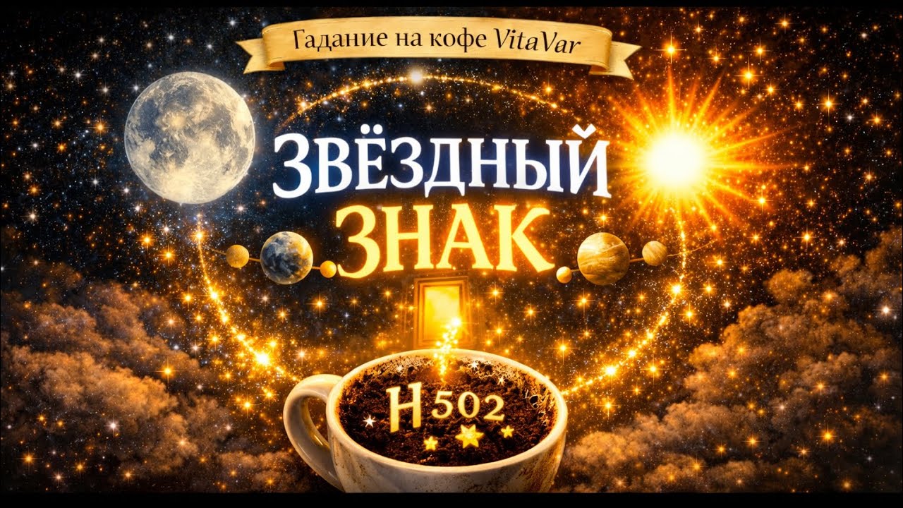 ☕ Звёзды уже выстроились — знак открывает твою судьбу прямо сейчас ✨ | Гадание на кофе
