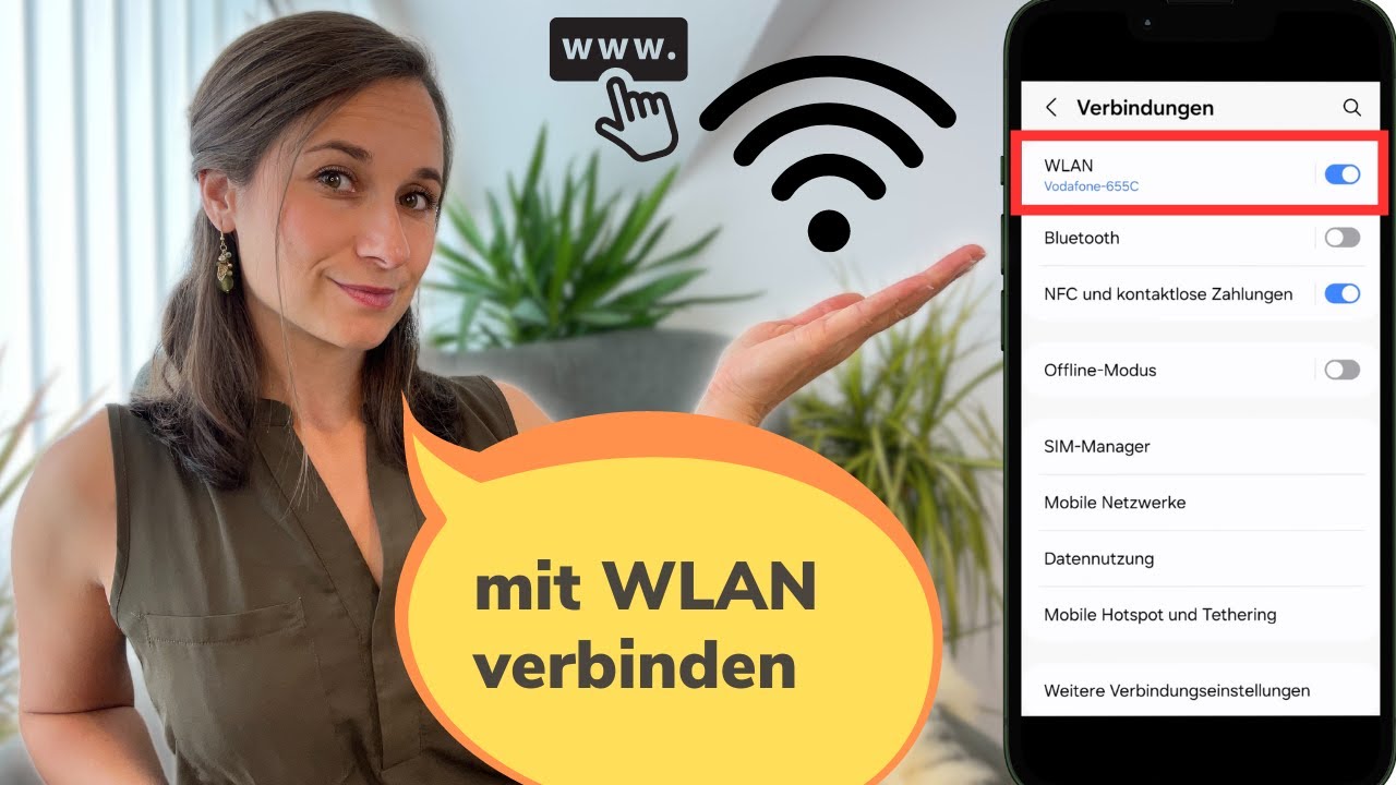 HANDY MIT DEM WLAN VERBINDEN - Android