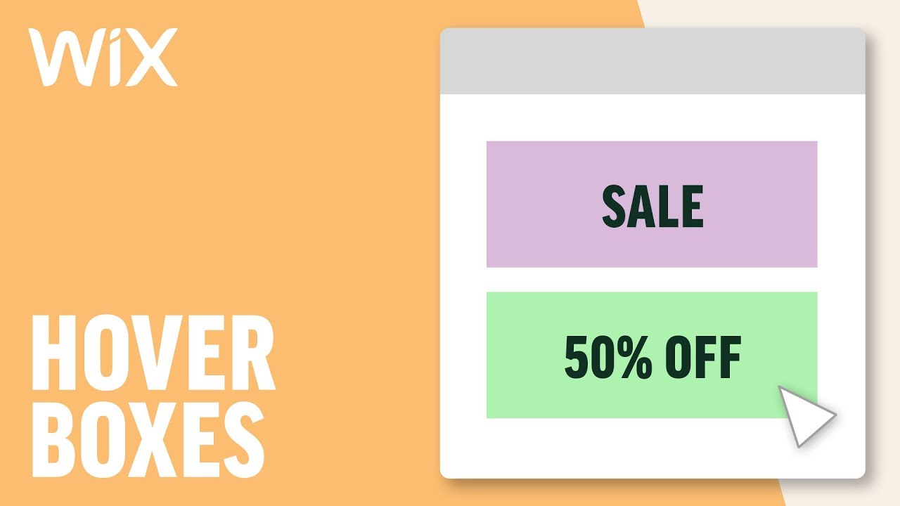 How to Add a Hover Box | Wix Tutorial