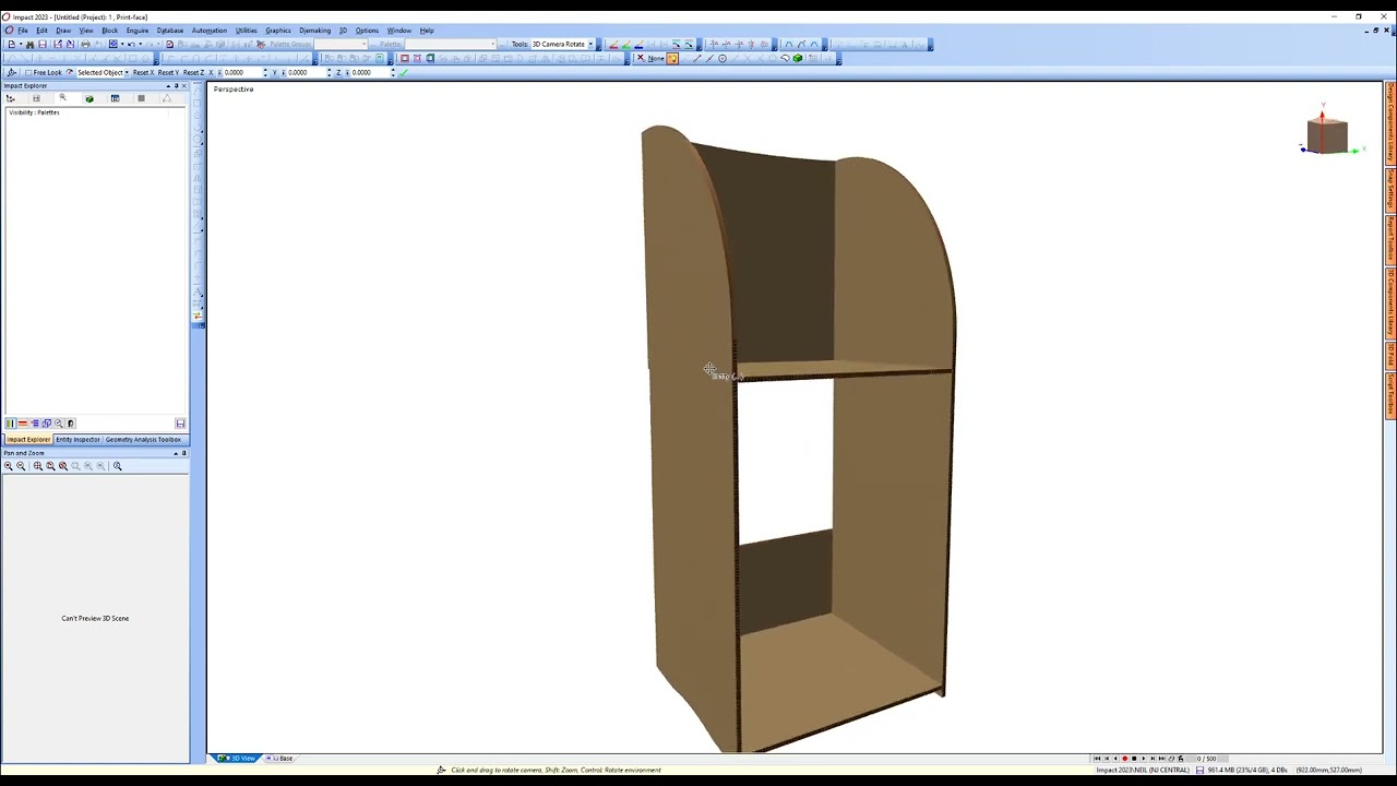 Impact CAD/CAM - Composite Display