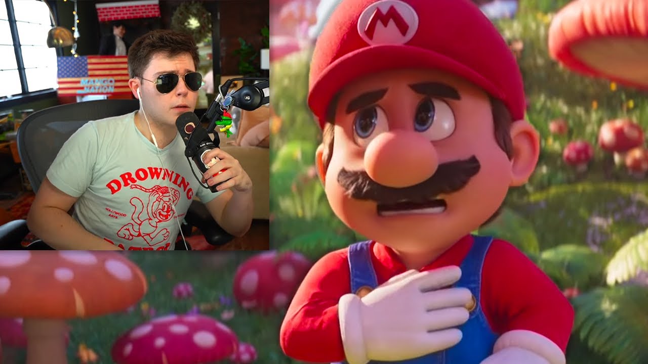 ConnorEatsPants reacts to the Mario Movie Trailer