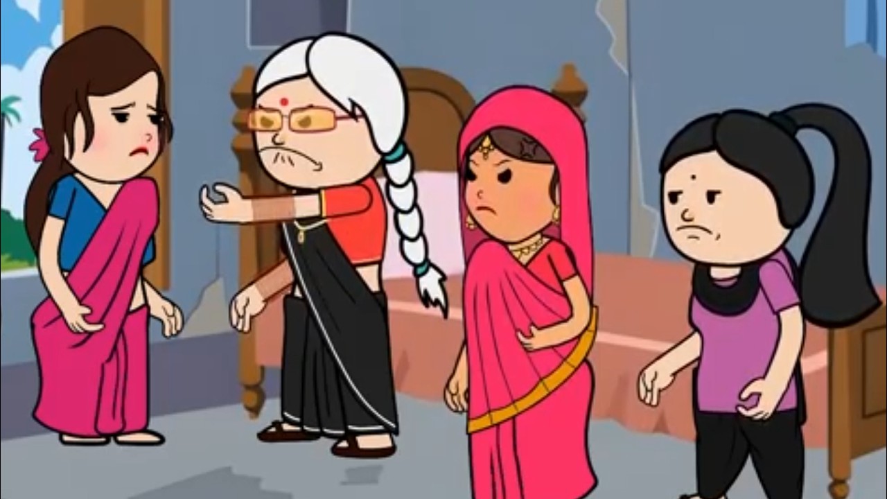 पिता की साँसें और बेटी की बलिदान |😡(भाग -2) (ghar ghar ki kahani cartoon me) moral stoy