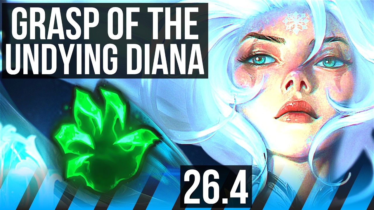 DIANA vs MALPHITE (MID) | Grasp Of The Undying | NA Challenger | 26.4
