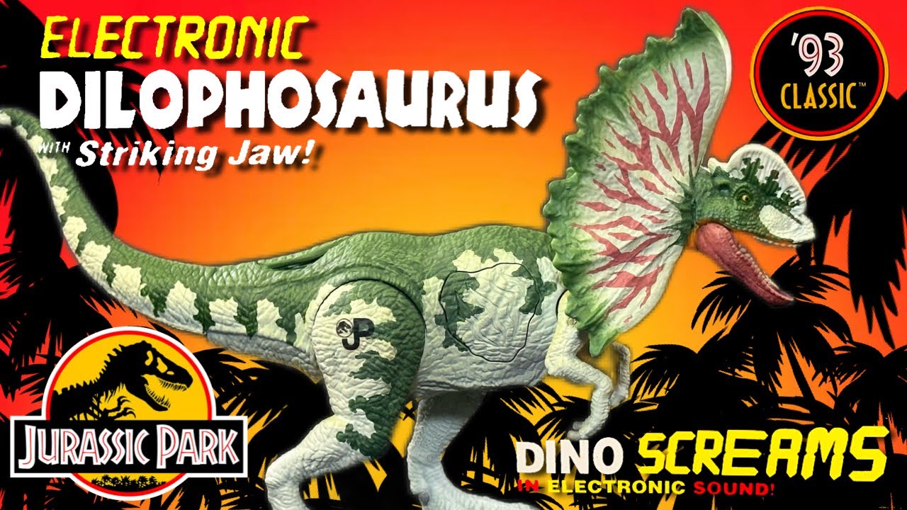 Retro Repaint: Dilophosaurus