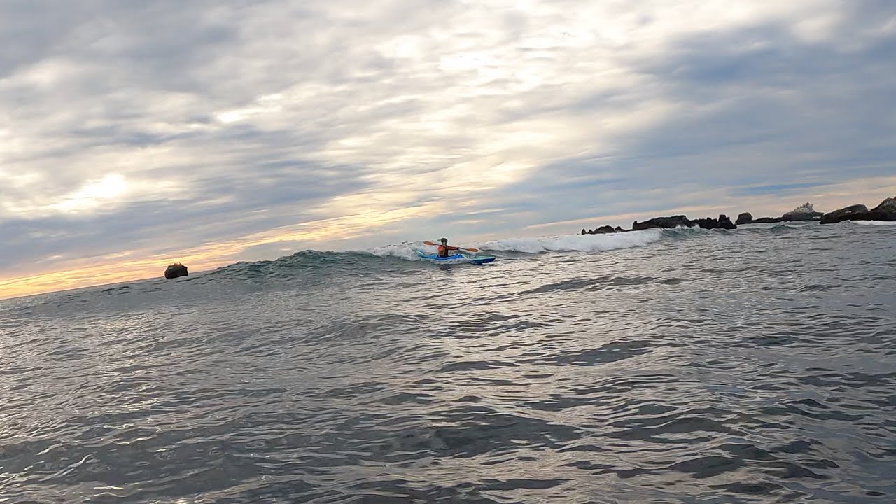 Half Moon Bay Mushroom Rock Surfing, Dec 30, 2025