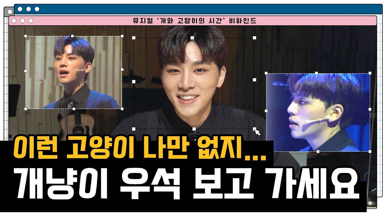 [김우석] 이런 고양이 보셨나요?😻 개와 고양이의 시간 인터뷰 영상🎤