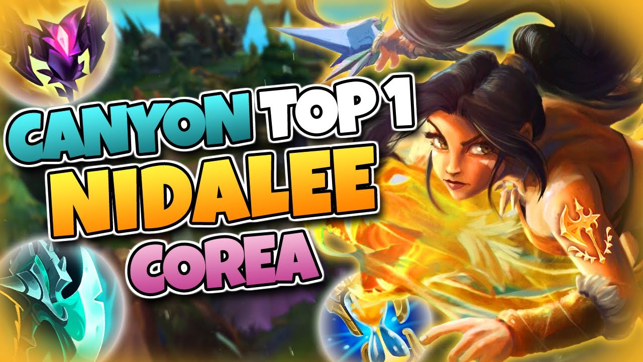 ¿CÓMO JUEGA EL TOP 1 KR CON NIDALEE? 🐆 -  Canyon KR CHALL 1709 LP
