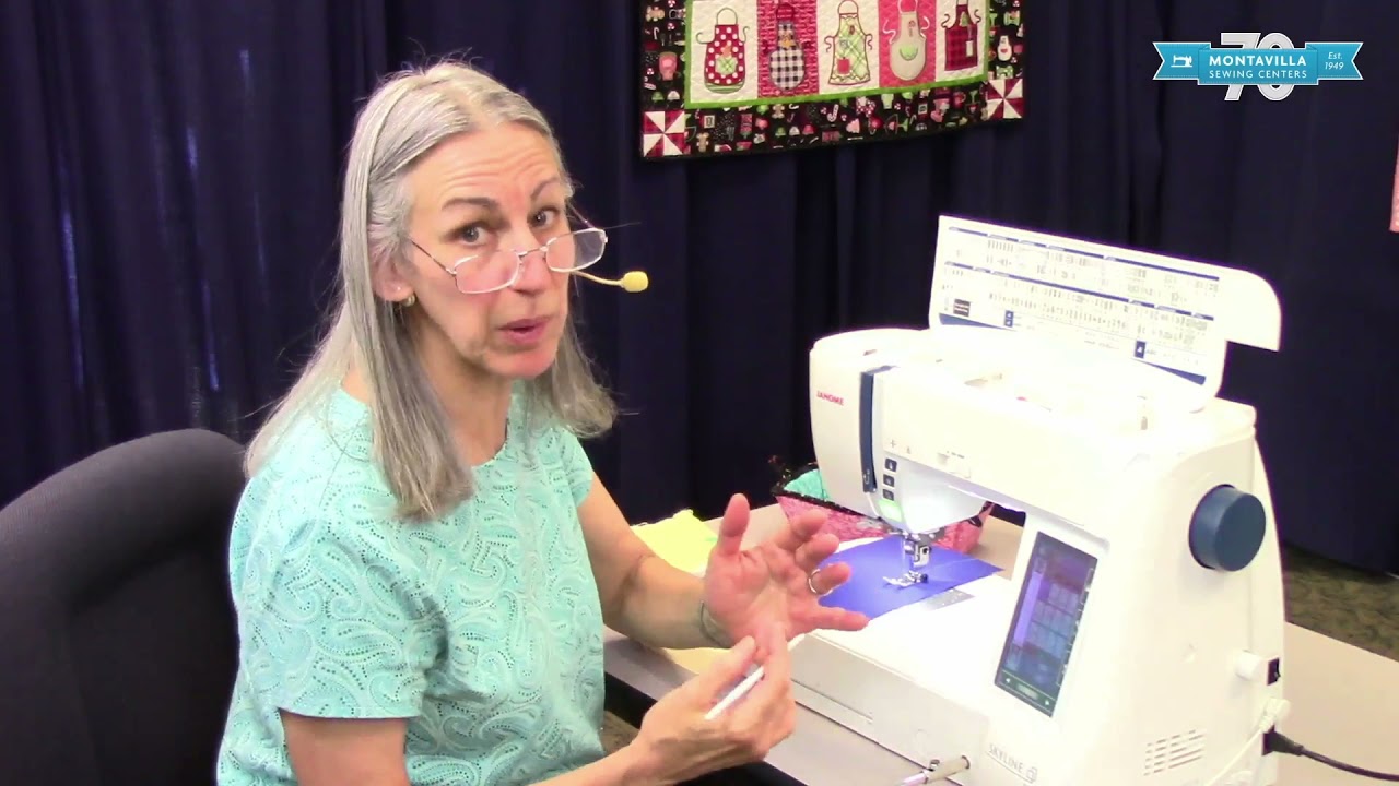 Janome Skyline S7 Lesson - Understanding the Settings Menu