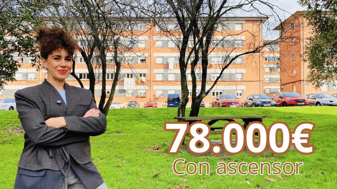 PISO EN VENTA EN RIAÑO DE 3 DORMITORIOS, LANGREO, ASTURIAS  PARA ENTRAR A VIVIR  *78.000€*