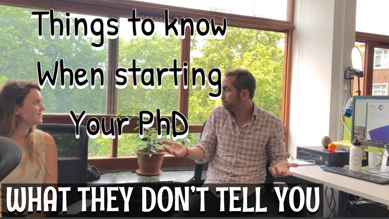 Things We Wish We Knew Before Starting A PhD| PhD Advice