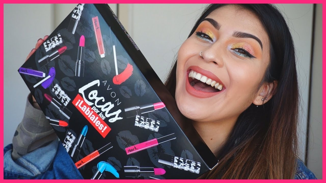 Unboxing caja de labiales Avon + swatches | #LocasporlosLabiales