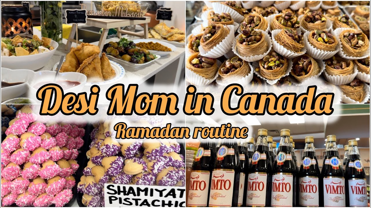 Ramadan Routine of a Desi Mom in Canada 🇨🇦 | Sehri to Iftar Mom Life With Kids