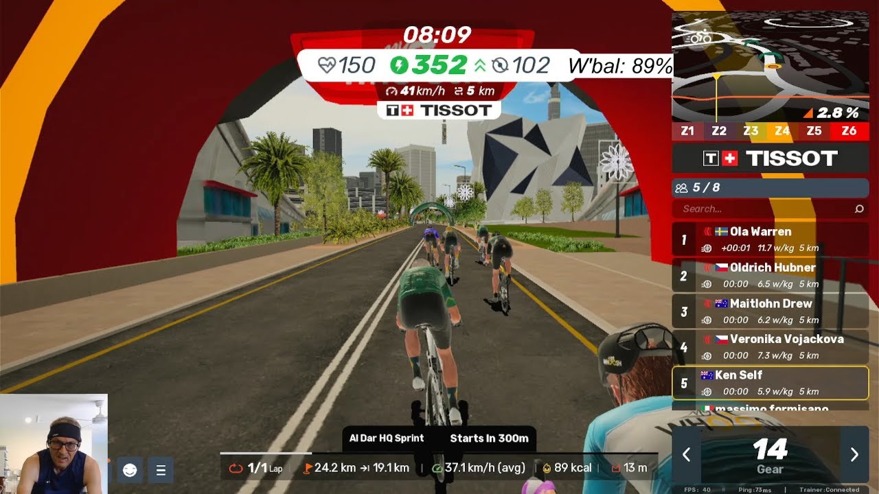 MyWhoosh CEL Round 6 Zone A Cat 3