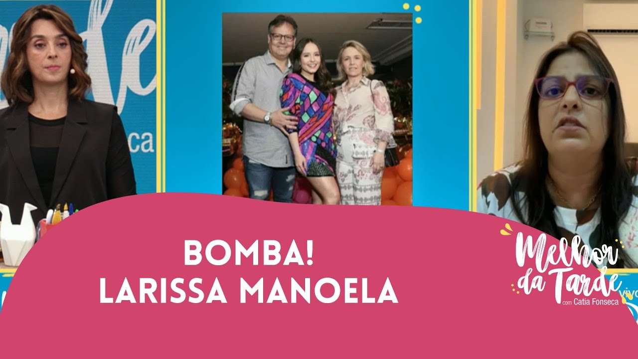 Larissa Manoela: Fábia Oliveira revela bastidores de agressões | Melhor da Tarde