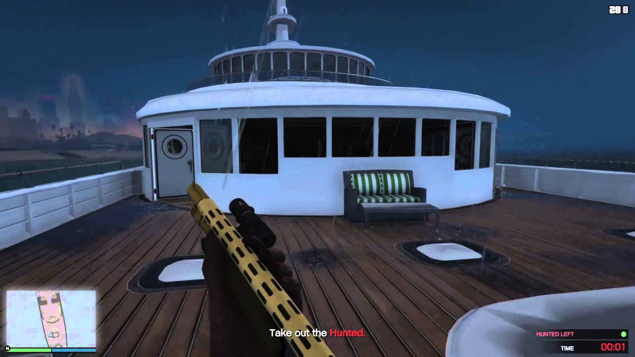 GTA Online: Slasher Gameplay #2 - Event Playlist 1st Place - 44 Job Points