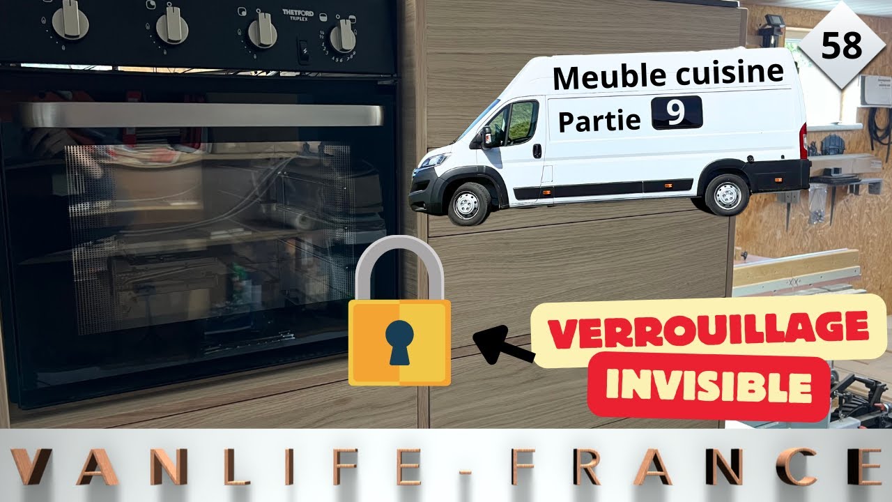58 Système Électrique de Verrouillage Invisible pour Tiroirs!