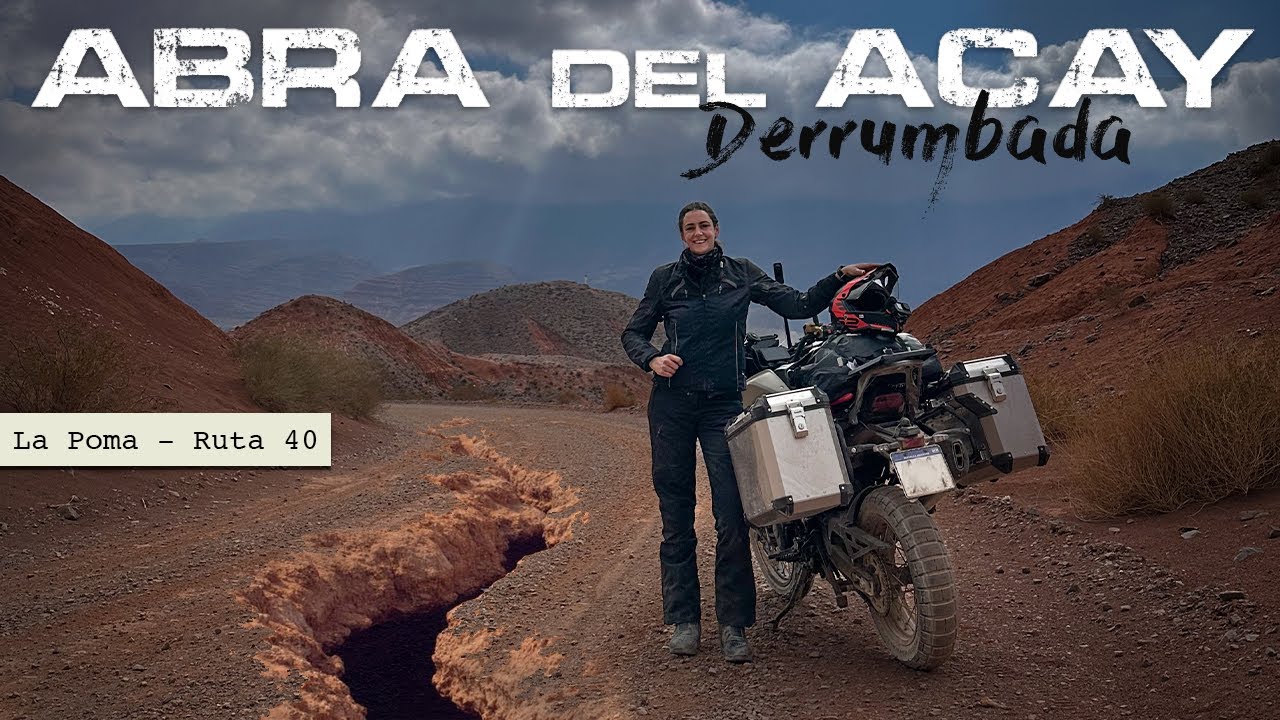 Si CAES en estas GRIETAS, NO la CONTAS! - Camino Inca - Abra del Acay - NOA en Moto