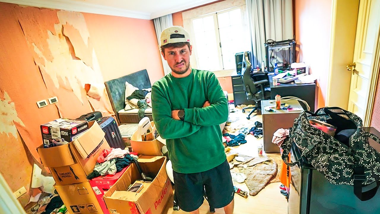 MEU QUARTO NA MANSÃO HUNTERS ESTA ABANDONADO ...