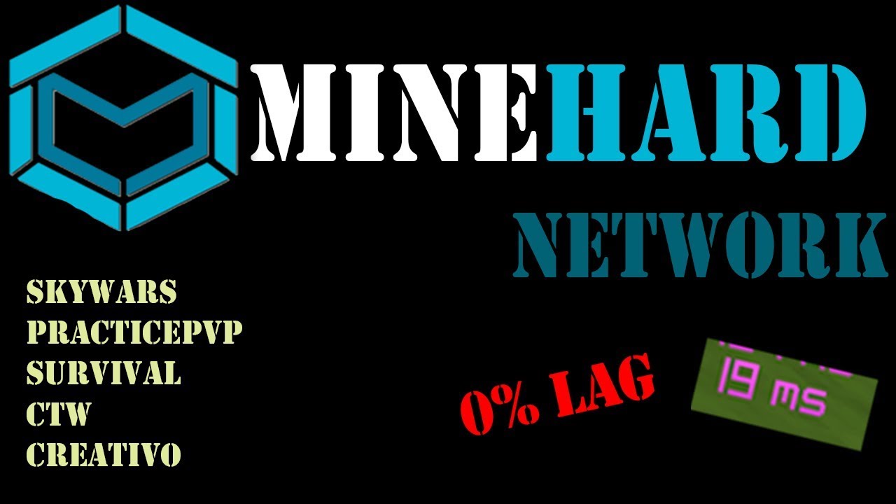 MineHard | Skywars ArenaPvP CTW SurvivalPvP Creativo | Review Server 1.8.x - 1.12.x Ip