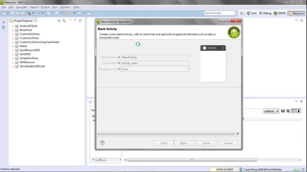 How to get data from website in android