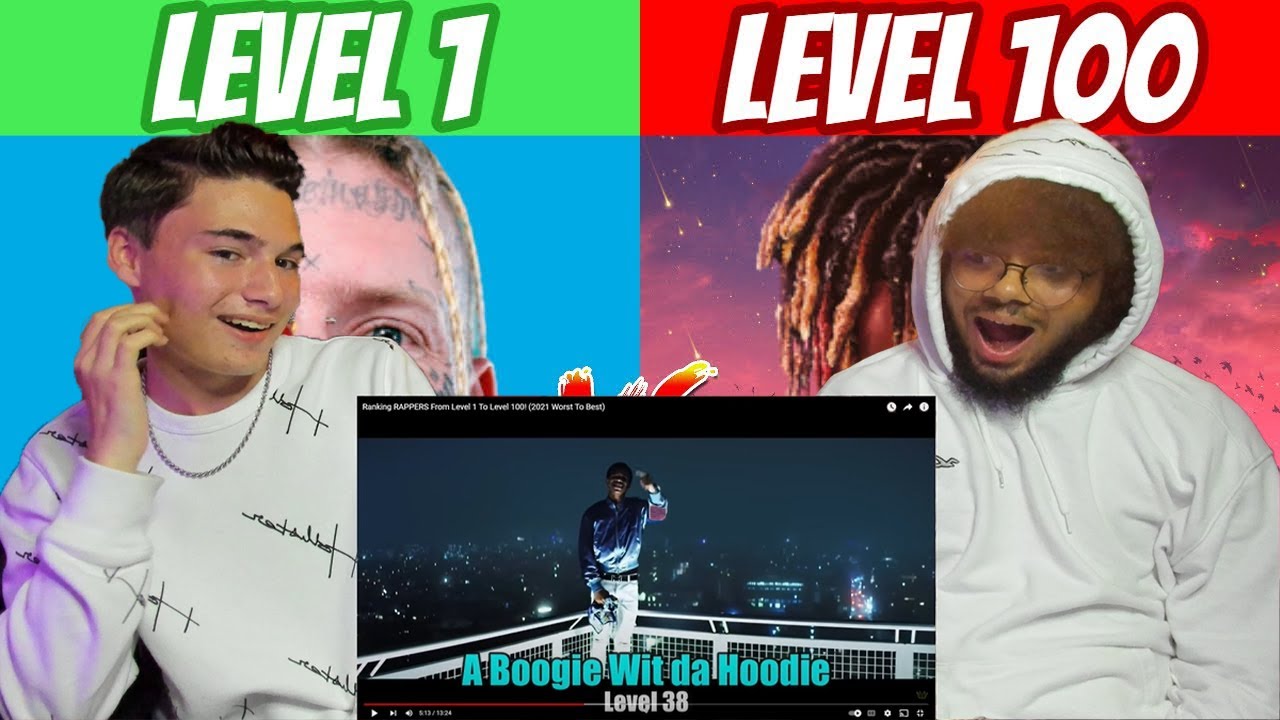 Ranking RAPPERS From Level 1 To Level 100! (2021 Worst To Best) Reaction!!!