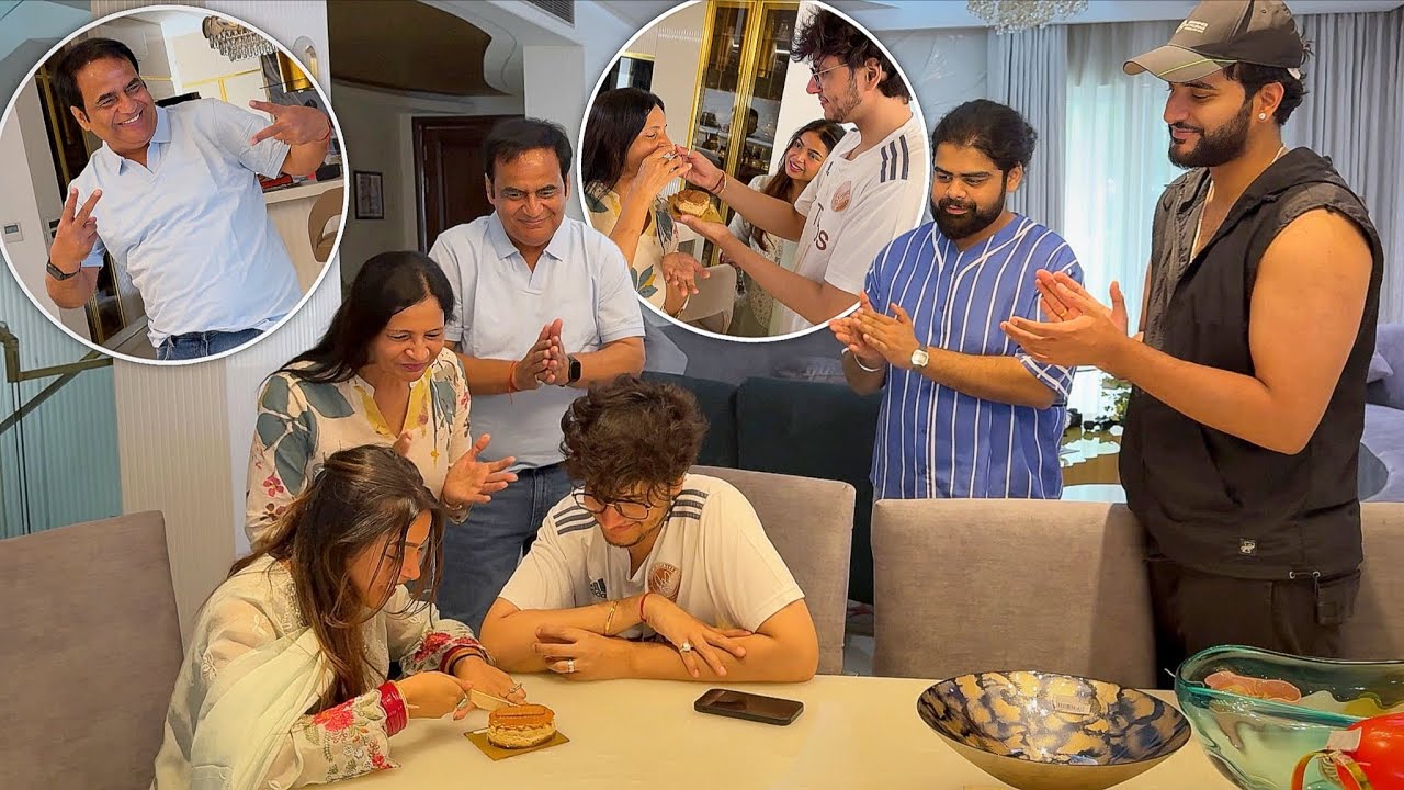 Ghar mein hui celebration 🎉