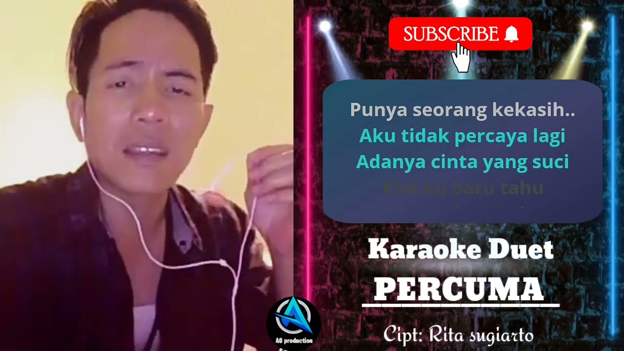 PERCUMA | Karaoke duet cewe cowo | SMULE